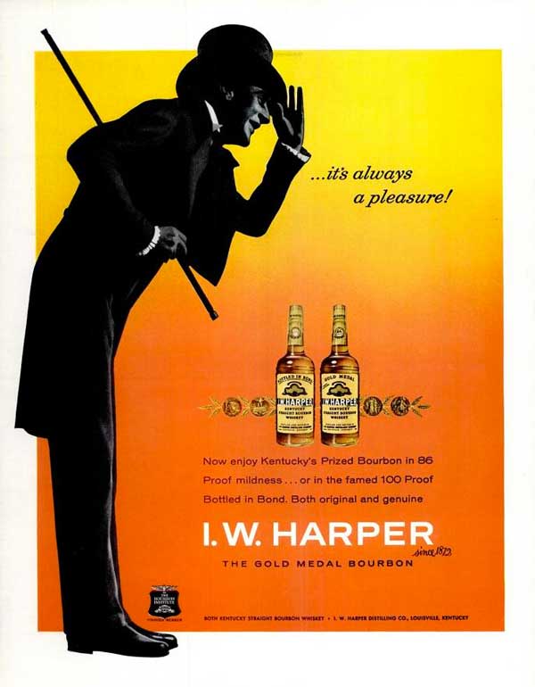 I. W. Harper Ad Circa 1962