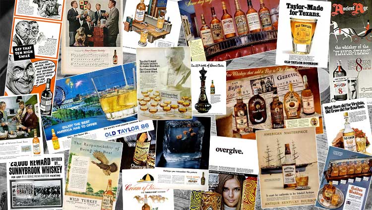 Vintage Bourbon Advertising Computer Wallpaper