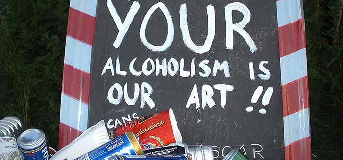 Your Alcoholism Is Our Art Photo