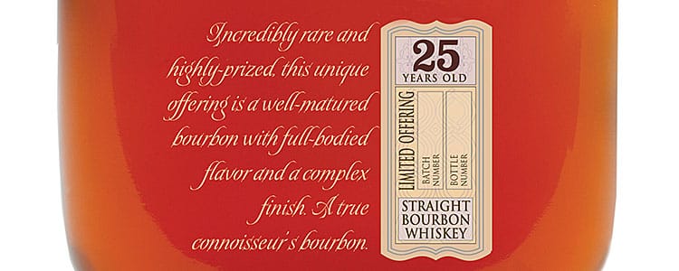 Jefferson's Bourbon: Presidential Select 25 Year Old