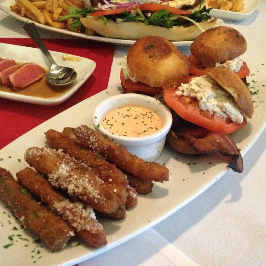 Photo of Ruth's Chris Crab BLT with Zucchini Fries appetizer