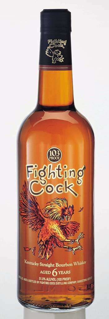 Fighting Cock Bourbon Bottle Image