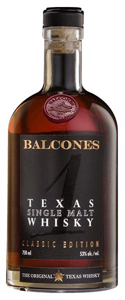 Balcones Single Malt Whisky Bottle