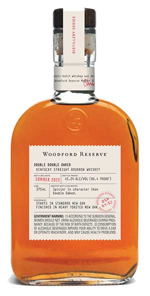 Woodford Reserve Double Double Oaked Bourbon Bottle