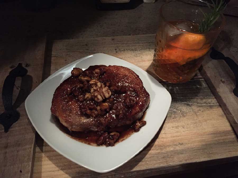 Black Walnut Pork Chop Photo