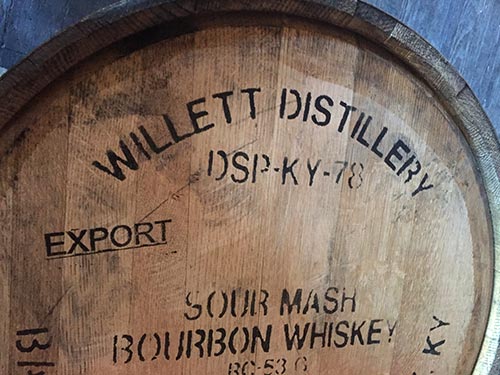 Bourbon Hunter's Guide to the Galaxy Willett Barrel Photo