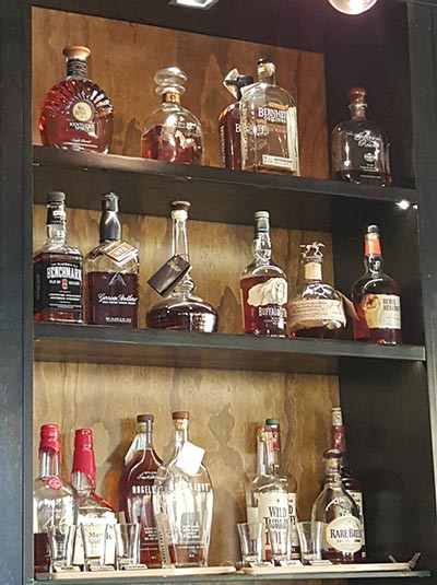 Sidebar Bistro Aruba Bourbon Selection Photo